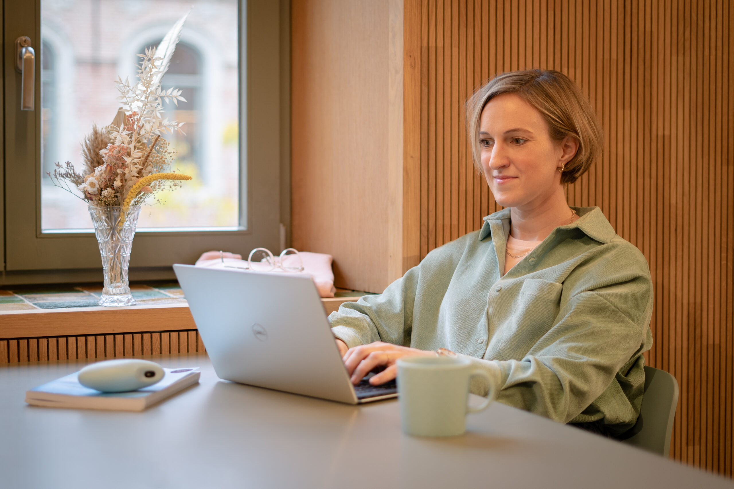 Stiene Van den Eynde geeft de online hartcoherentietraining van Mind-Z